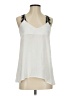 Aqua 100% Polyester Ivory Sleeveless Blouse Size XS - photo 1