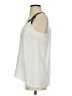 Aqua 100% Polyester Ivory Sleeveless Blouse Size XS - photo 5