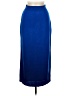 Unbranded 100% Acrylic Solid Blue Formal Skirt Size M - photo 1