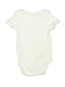 Cloud Island Solid Ivory Short Sleeve Onesie 3-6 MO / 6 MO - photo 2
