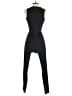 Bar III Solid Black Jumpsuit Size XXS - photo 2