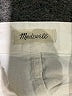 Madewell 100% Cotton White Ivory Denim Shorts Size 25 waist - photo 3