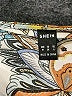 Shein Silver Short Sleeve Blouse Size 6 - photo 7