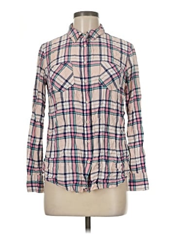 Merona Long Sleeve Button-Down Shirt (view 1)
