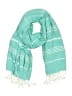 Gold Case 100% Cotton Teal Scarf Size 00 - photo 1