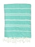 Gold Case 100% Cotton Teal Scarf Size 00 - photo 2