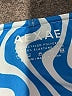 AEXAE Chevron-herringbone Blue Swimsuit Bottoms Size M - photo 3