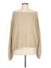 Nasty Gal Inc. 100% Acrylic Tan Pullover Sweater Size L - photo 1