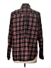 Old Navy 100% Cotton Plaid Red Long Sleeve Button-Down Shirt Size L - photo 2