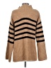 Old Navy Stripes Tan Turtleneck Sweater Size S (tall) - photo 2