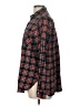 Old Navy 100% Cotton Plaid Red Long Sleeve Button-Down Shirt Size L - photo 5