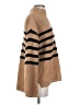 Old Navy Stripes Tan Turtleneck Sweater Size S (tall) - photo 4