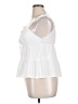 Romwe 100% Polyester White Sleeveless Blouse Size XL - photo 5