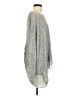 We the Free Metallic Gray Poncho Size XS - photo 4