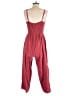 Old Navy Solid Red Jumpsuit Size S - photo 2