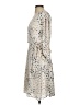 Habitual 100% Polyester Animal Print Silver Cocktail Dress Size Sm (1) - photo 5