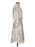 Habitual 100% Polyester Animal Print Silver Cocktail Dress Size Sm (1) - photo 4