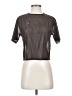 Noli Brown Short Sleeve Turtleneck Size XS - photo 1