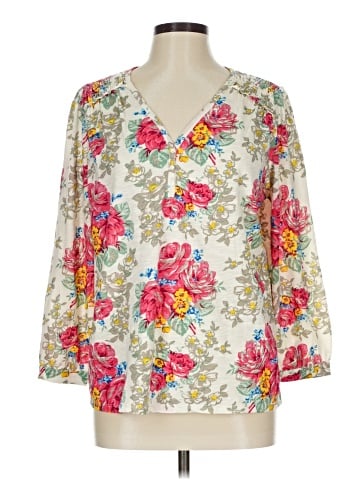 Lucky Brand 3/4 Sleeve Blouse (view 1)