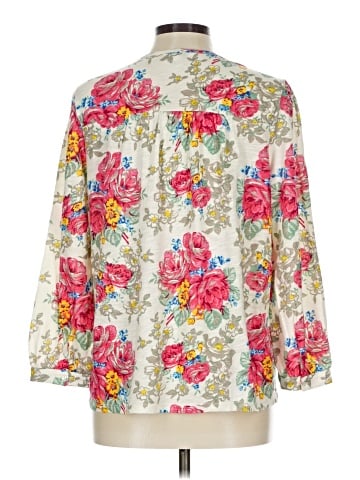Lucky Brand 3/4 Sleeve Blouse (view 2)