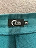 Zyia Active Solid Teal Casual Pants Size 2X - photo 4