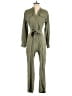 Zara Solid Green Jumpsuit Size XS - photo 1