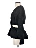 Something Navy Black Long Sleeve Blouse Size S - photo 5