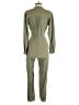 Zara Solid Green Jumpsuit Size XS - photo 2