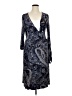 WD.NY Paisley Blue Cocktail Dress Size XL - photo 1