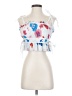 Peter Som 100% Cotton White Sleeveless Blouse Size 4 - photo 1