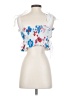 Peter Som 100% Cotton White Sleeveless Blouse Size 4 - photo 2