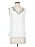 Tahari by ASL White Sleeveless Blouse Size XS - photo 1