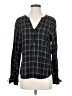 Sanctuary 100% Rayon Black Long Sleeve Blouse Size S - photo 1