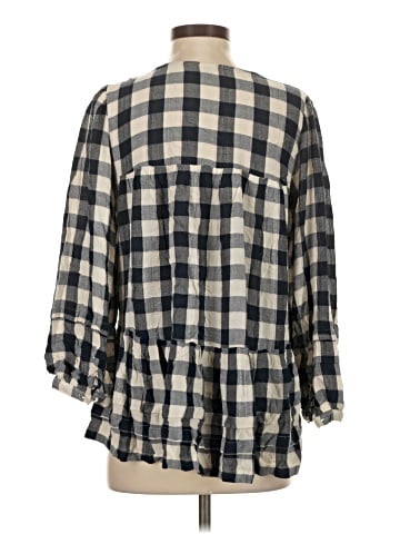 American Eagle Outfitters 3/4 Sleeve Blouse (view 2)