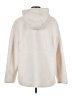 H&M 100% Polyester Ivory Coat Size M - photo 2