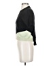 Veda 100% Viscose Color Block Black Short Sleeve Top Size P (petite) - photo 5