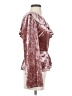 StyleStalker Burgundy Long Sleeve Blouse Size S - photo 4