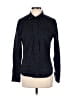 H&M Polka Dots Black Green Long Sleeve Blouse Size 14 - photo 1