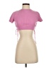 Zara Pink Short Sleeve Turtleneck Size S - photo 1