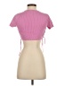 Zara Pink Short Sleeve Turtleneck Size S - photo 2