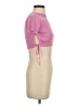 Zara Pink Short Sleeve Turtleneck Size S - photo 4