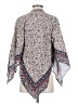 Rosetta Getty 100% Cotton Paisley Ivory 3/4 Sleeve Blouse Size XS - photo 2