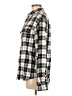 Old Navy Plaid Gray Long Sleeve Button-Down Shirt Size M - photo 5