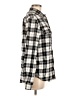 Old Navy Plaid Gray Long Sleeve Button-Down Shirt Size M - photo 4