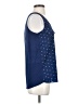 Fortune + Ivy 100% Polyester Blue Sleeveless Blouse Size S - photo 4