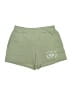 Love Streak 100% Polyester Solid Green Athletic Shorts Size L - photo 1