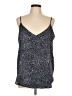 T Tahari 100% Polyester Black Sleeveless Top Size L - photo 1