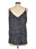 T Tahari 100% Polyester Black Sleeveless Top Size L - photo 2
