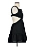 Shein 100% Polyester Solid Black Cocktail Dress Size 4 - photo 4