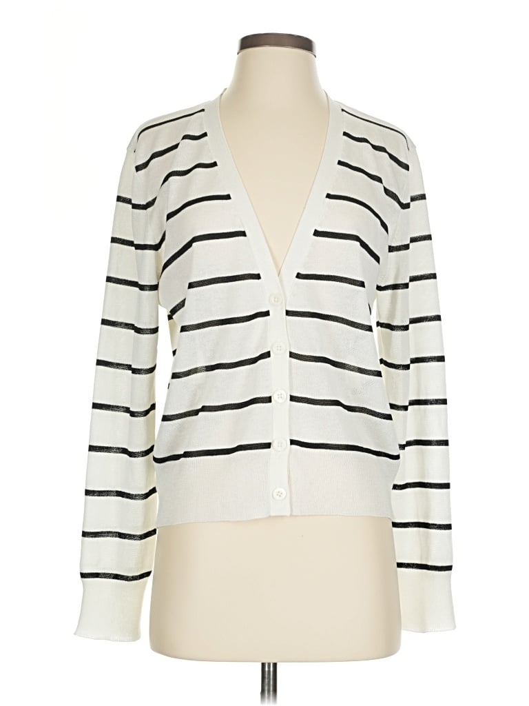Pre-owned Kobi Halperin Cardigan Sweater In White